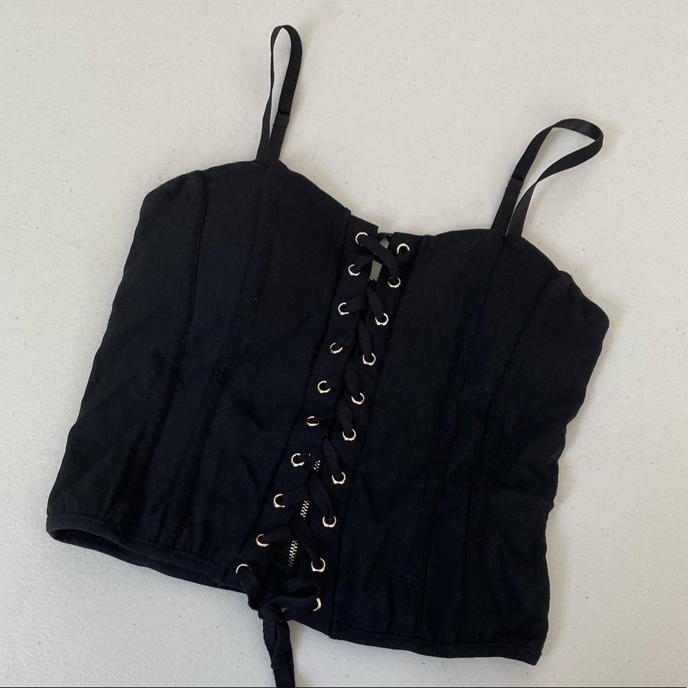 Lace up corset top from Fashionova